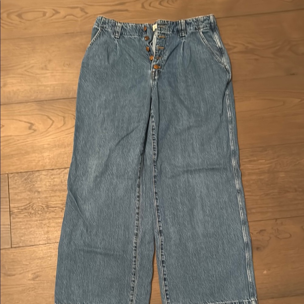 Women's Madewell Wide Leg Jeans